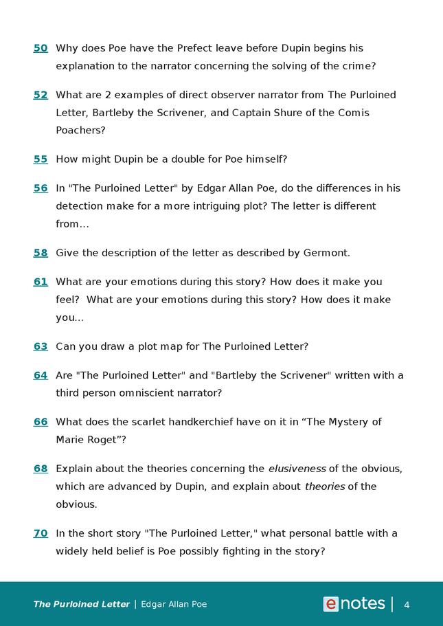 popular questions about the purloined letter preview image 4