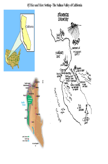 the book cover of Setting in Of Mice and Men: Map