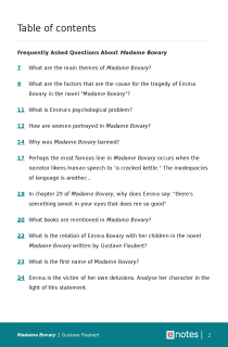 Preview image of Popular Questions About Madame Bovary