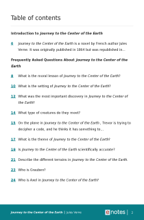 Preview image of Popular Questions About Journey to the Center of the Earth