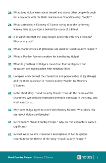 Preview image of Popular Questions About Good Country People