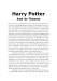 Document cover for Harry Potter and its Themes
