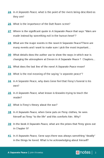 Preview image of Popular Questions About A Separate Peace