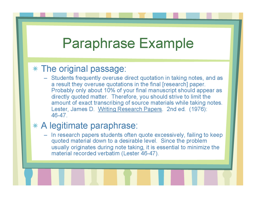 Research Card Example Sample For Research Note Cards Purpose For And How To Create Note
