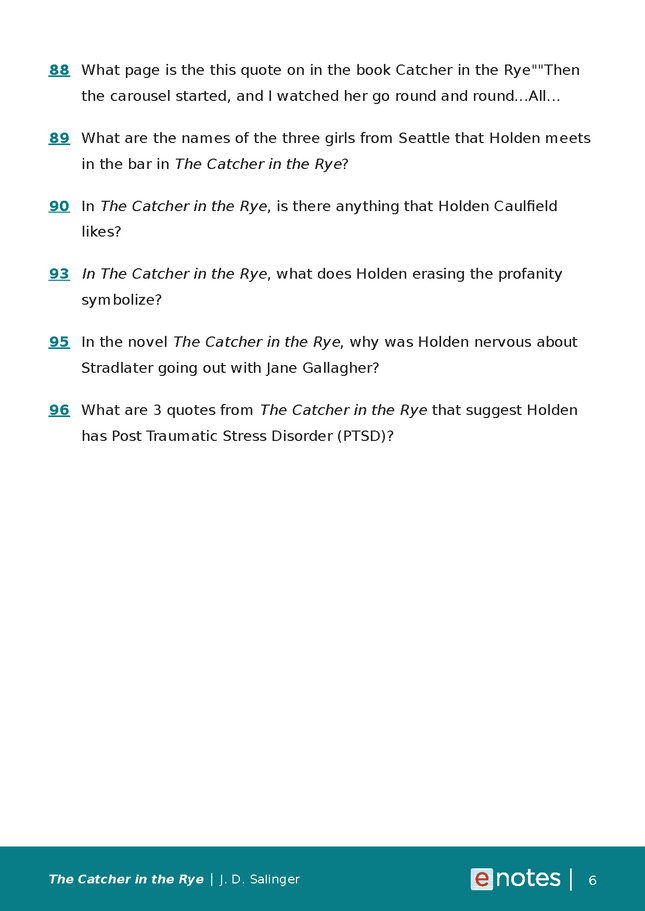 popular questions about the catcher in the rye preview image 6