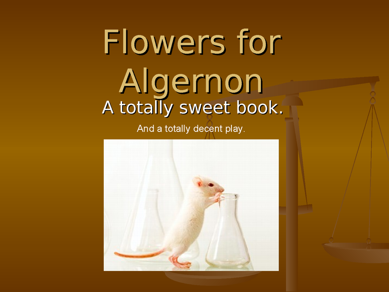 flowers for algernon analysis preview image 1