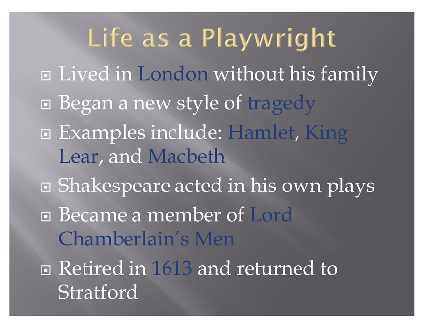 romeo and juliet: introducing shakespeare powerpoint preview image 6