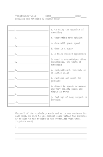 the book cover of SGGK (Part 2) Vocab and Spelling Quiz